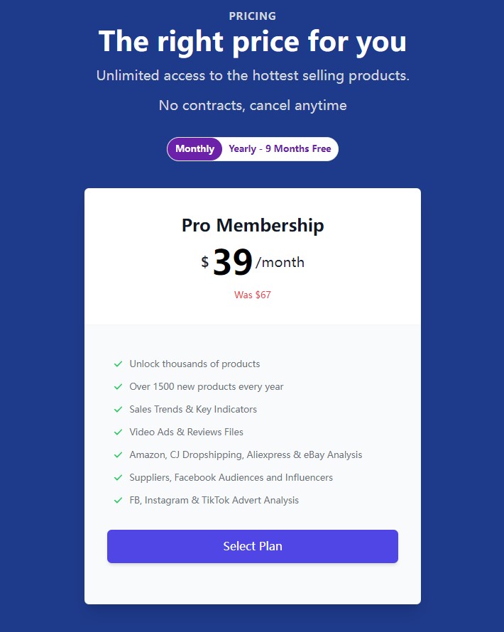 dropshipping-product-research-tool-3-dropship-spy-pricing