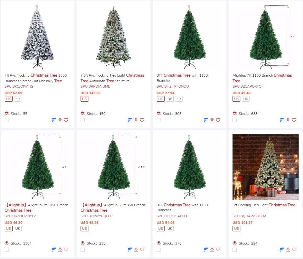 trending-dropshipping-products-sept-oct-1-Christmas-tree