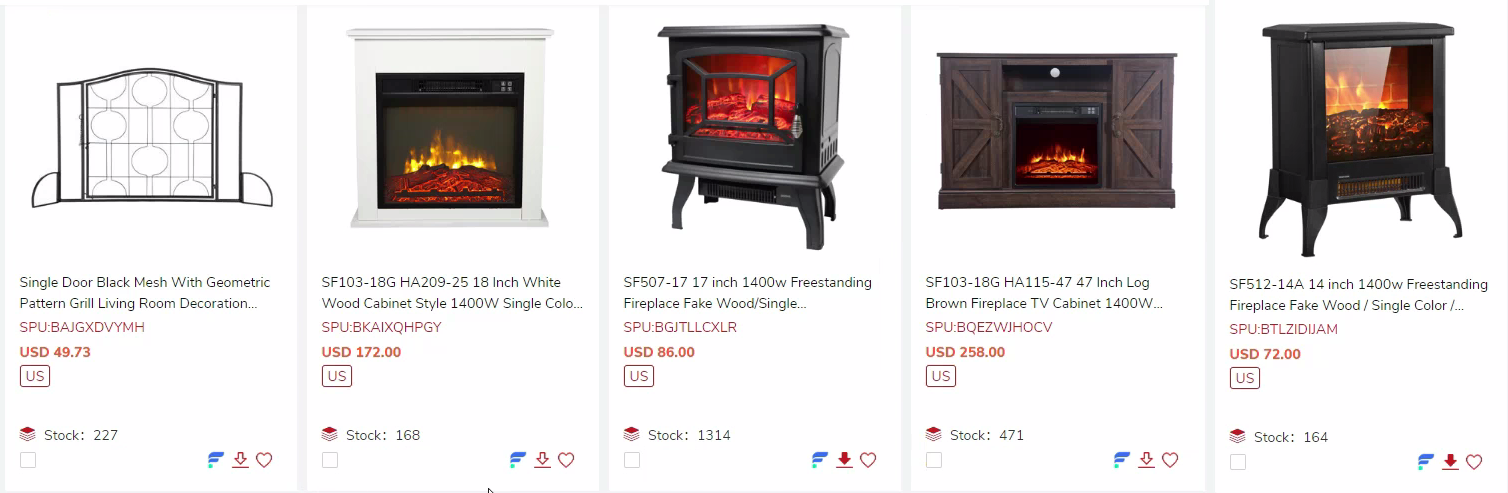 trending-dropshipping-products-sept-oct-4-electric-fireplace