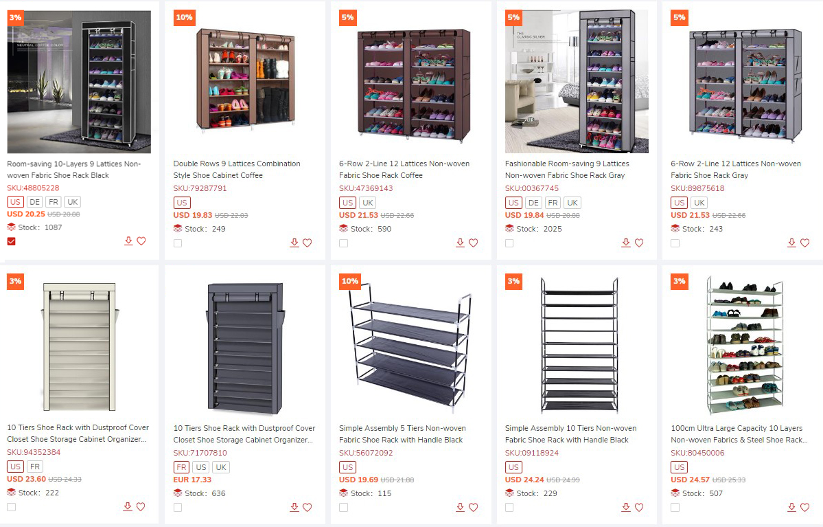 trending-dropshipping-products-sept-oct-5-shoe-rack
